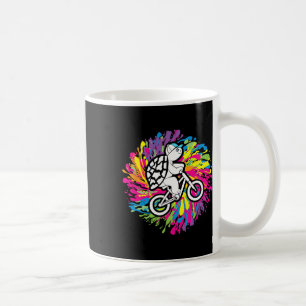 Turtle Mtb Cycling Mountain Biking Lover Tortoise Coffee Mug
