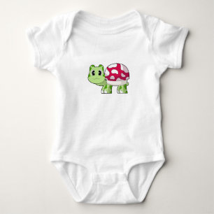 Turtle Mushroom Baby Bodysuit