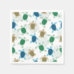 Turtle napkin