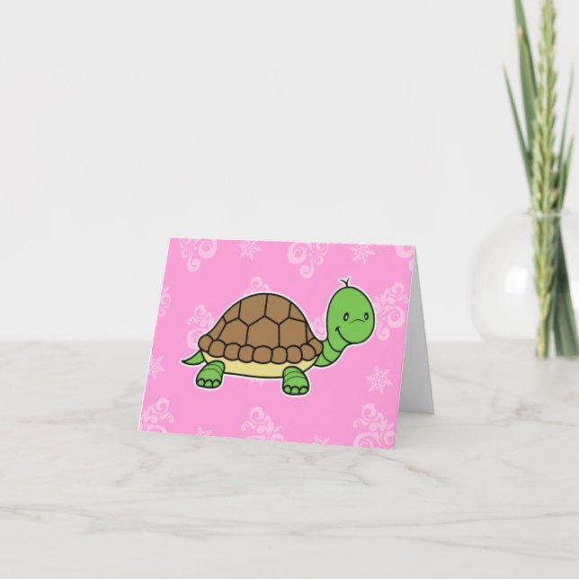 Turtle Note card (Front)
