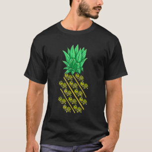 Turtle Ocean Animal Awareness Tropical Fruit Pinea T-Shirt