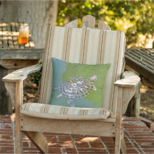 TURTLE OUTDOOR PILLOW