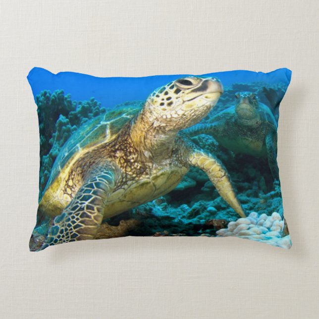 Turtle Pair Decorative Cushion (Front)