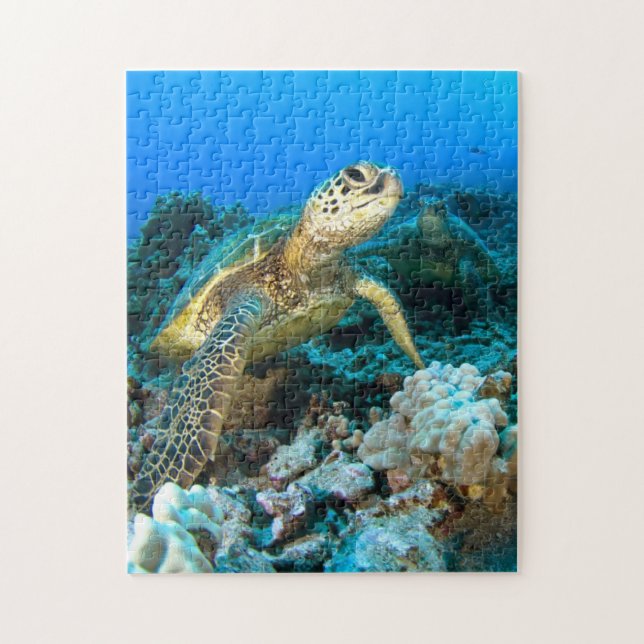 Turtle Pair Jigsaw Puzzle (Vertical)
