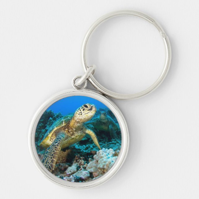 Turtle Pair Key Ring (Front)