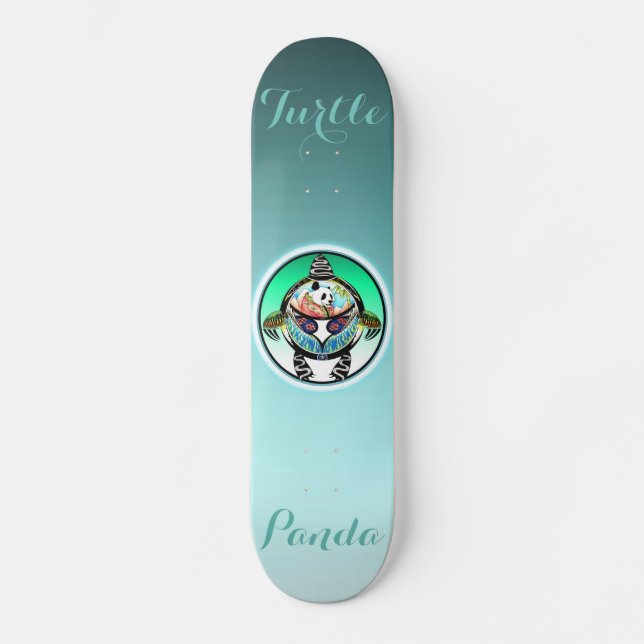 Turtle Panda Skateboard (Front)