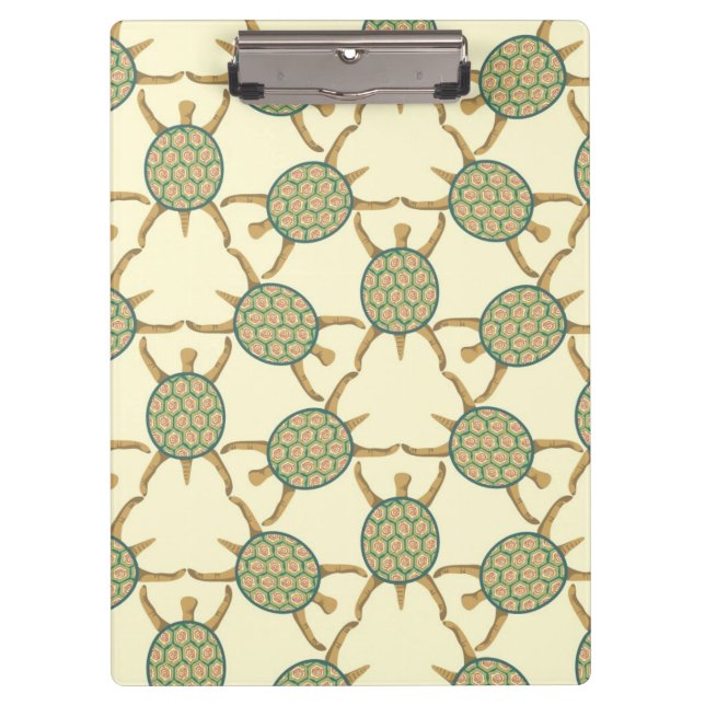 Turtle pattern clipboard (Front)