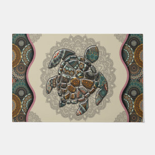 Turtle Pattern Doormats, Turtle Lover Rugs