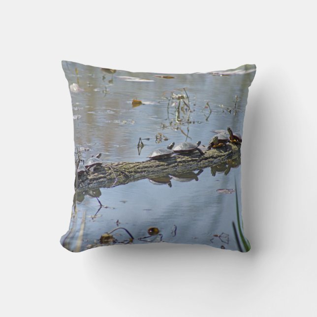 Turtle Pile Up Cushion (Front)