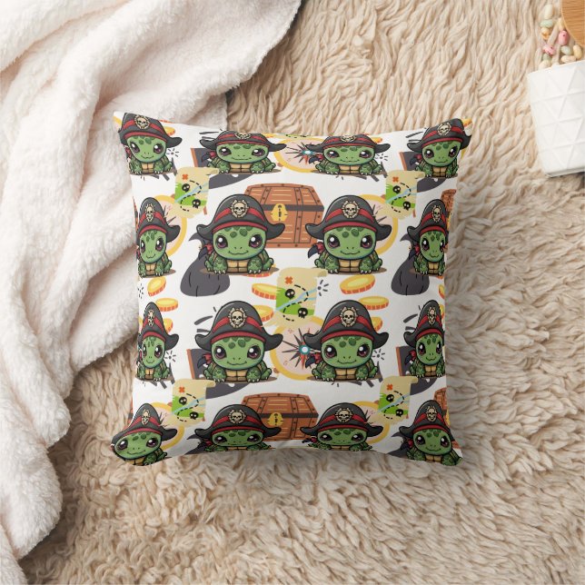 Turtle Pirate Money Cushion (Blanket)