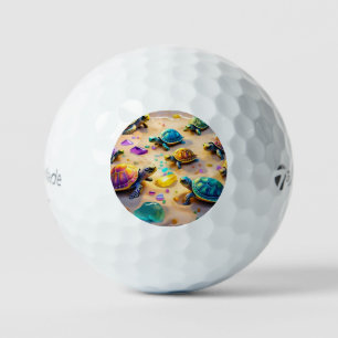 "Turtle Playtime Palooza" Golf Balls