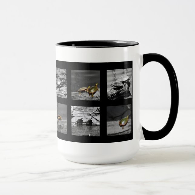 Turtle Pond 15oz Ringer Mug (Right)