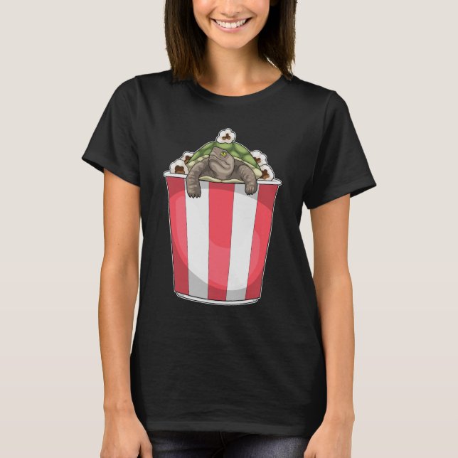 Turtle Popcorn T-Shirt (Front)