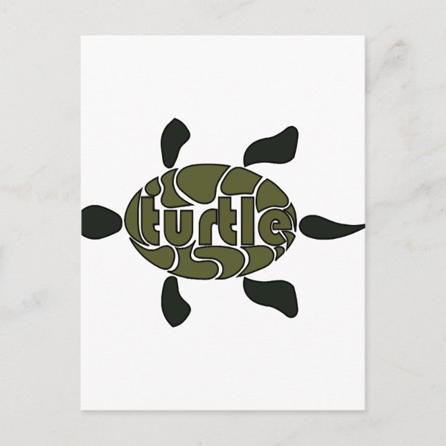 turtle  postcard (Front)