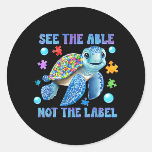 Turtle Puzzle See The Able Not The Label Autism