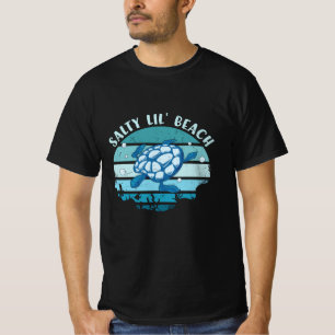 Turtle Quote Salty Lil Beach T-Shirt