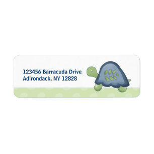 Turtle Reef Custom Address Labels
