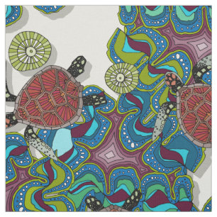 turtle reef fabric