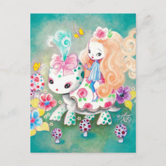 Turtle Ride Postcard