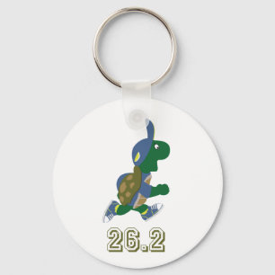 Turtle Runner 26.2 Key Ring