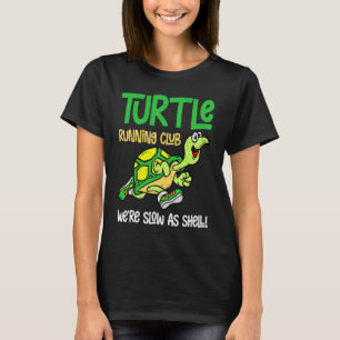 Turtle Running Club Marathon Jogging Runner Race T-Shirt