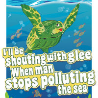 Turtle says... 'I'll Be Shouting In Glee' 