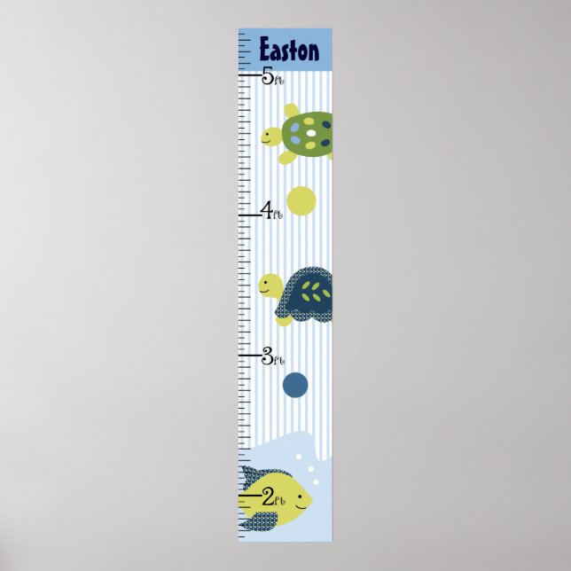 Turtle/Sea life Growth Chart Keep at 8x44! (Front)