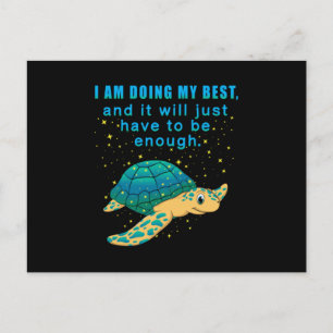 Turtle Sea Turtles Sealife Ocean Animal Gift Idea Postcard