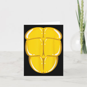 Turtle Shell Cute Tortoise Costume Funny Halloween Card