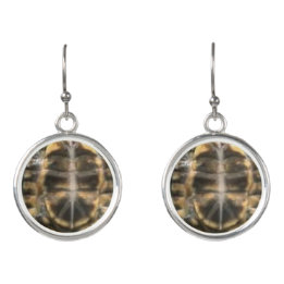 turtle shell earrings