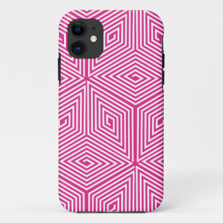 Turtle shell [pink] - Japanese Tradition Pattern iPhone 11 Case
