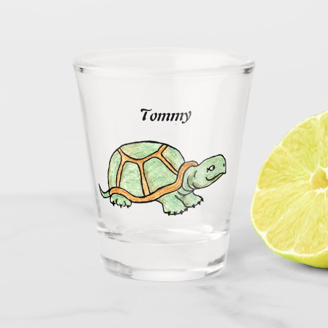 Turtle Shot Glass (Front)