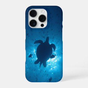 Turtle silhouette Iphone Case