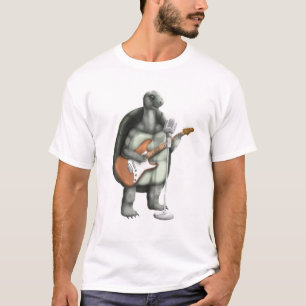 Turtle Singing Guitar Player Musician Music Guitar T-Shirt