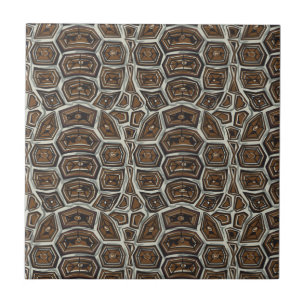 Turtle skin pattern tile