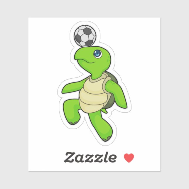 Turtle Soccer player Soccer (Sheet)