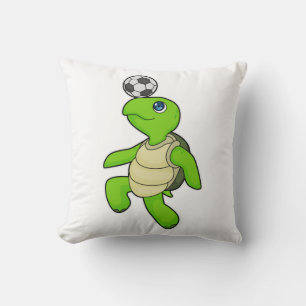 Turtle Soccer player Soccer Cushion