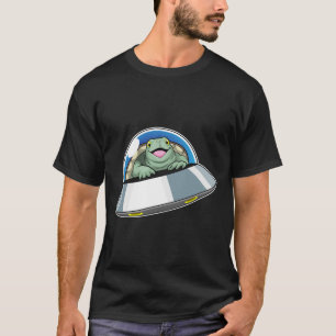 Turtle Spaceship Space T-Shirt