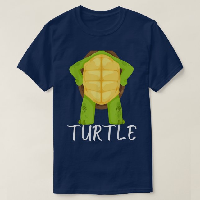 Turtle Squad Funny Halloween Costume Best Friend A T-Shirt (Design Front)