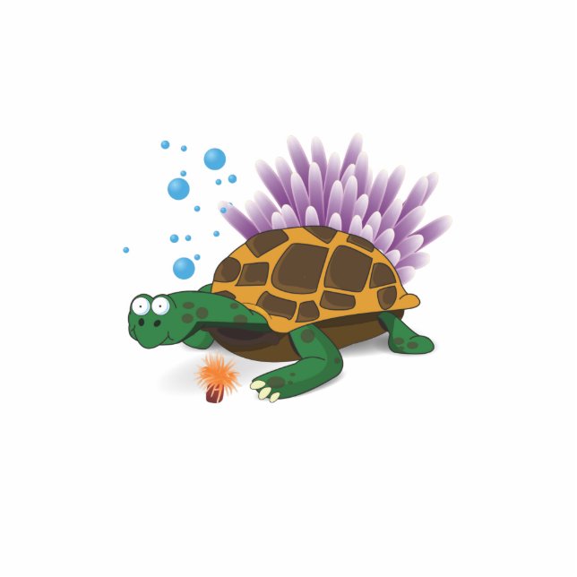 Turtle Standing Photo Sculpture (Front)