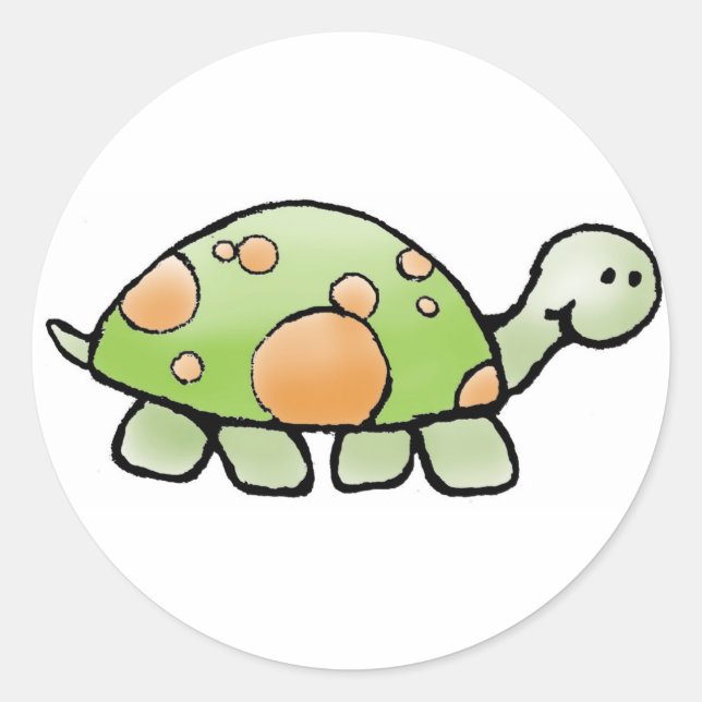 Turtle Stickers - Sheet of 20 (Front)