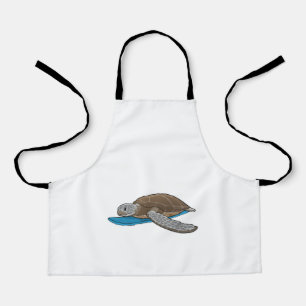 Turtle Surfer Surfboard Apron