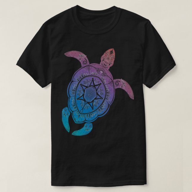 Turtle Tattoo Art accessories for Turtle Lover 4 T-Shirt (Design Front)