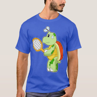 Turtle Tennis Tennis racket T-Shirt