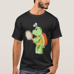 Turtle Tennis Tennis racket T-Shirt
