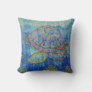 Turtle Throw Pillow