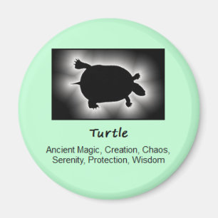 Turtle Totem Animal Spirit Meaning Magnet