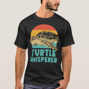 Turtle Turtle Whisperer Retro Vintage T-Shirt