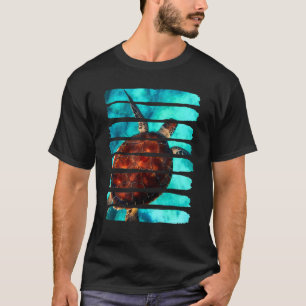 Turtle Underwater Ocean Sea Nature Animal Leisure T-Shirt