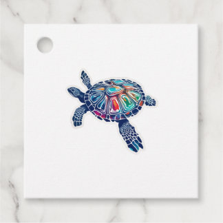 Turtle Waterturtle Favour Tags
